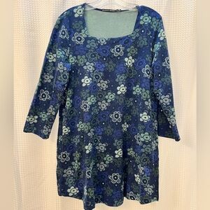 Gudrun Sjödén Square Neck Tunic